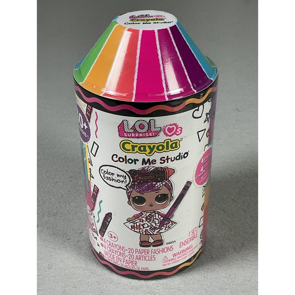L.O.L. Surprise Crayola Color Me Studio 30+ Surprises Doll Fashion Art Set